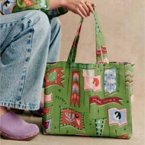 Tote Bag - Sézane x Pangea - Drapeau Vert